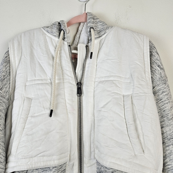 Free people Movement Mad for it Jacket Coat Size Small Oversized Fall Winter - Picture 4 of 8